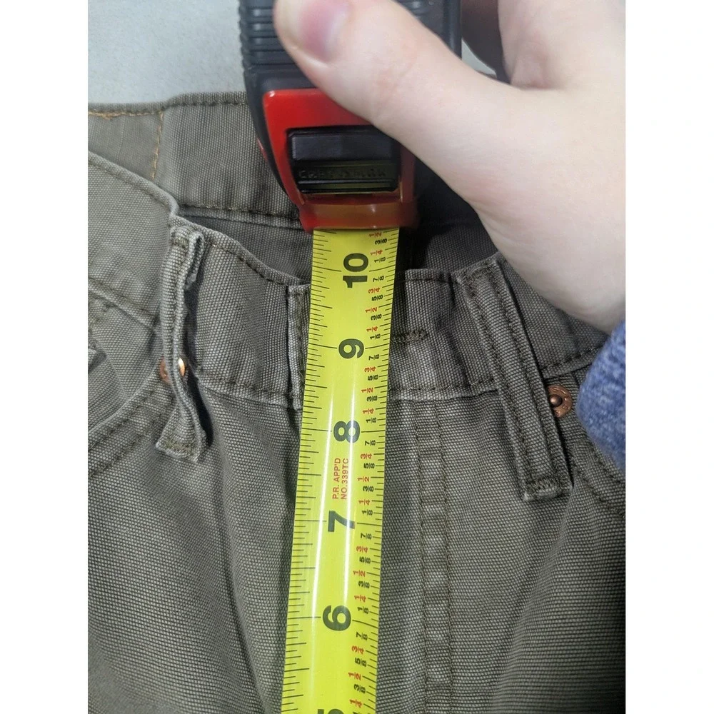 Levis 514 Jeans Mens 30x32‎ Green Straight Leg 100% Cotton Mid Rise Denim